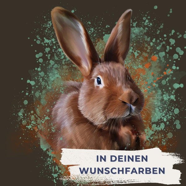 Handgemaltes Haustierportrait auf hochwertiger Tasse im Ink Stil