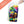Handgemaltes Haustierportrait auf Handtuch im Colourful Stil