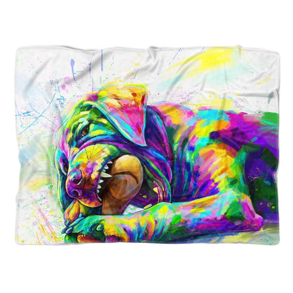 Kuschelpaket aus Decke und Kissen im Colourful Stil
