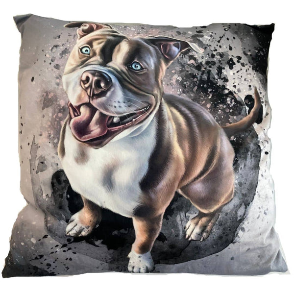 Premium-Kuschelkissen bedruckt mit Deinem Petsuns Kunstwerk