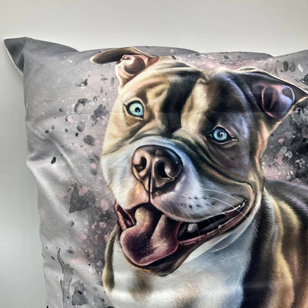 Premium-Kuschelkissen bedruckt mit Deinem Petsuns Kunstwerk