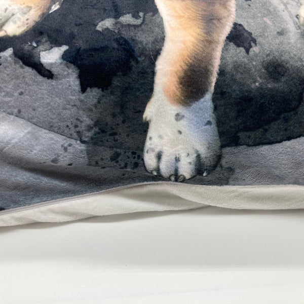 Premium-Kuschelkissen bedruckt mit Deinem Petsuns Kunstwerk